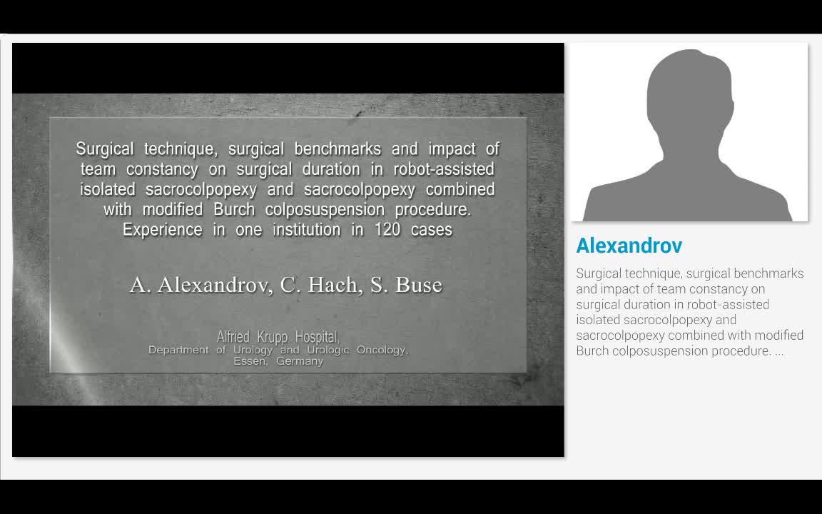 Surgical technique, surgical benchmarks and impact of tea..-