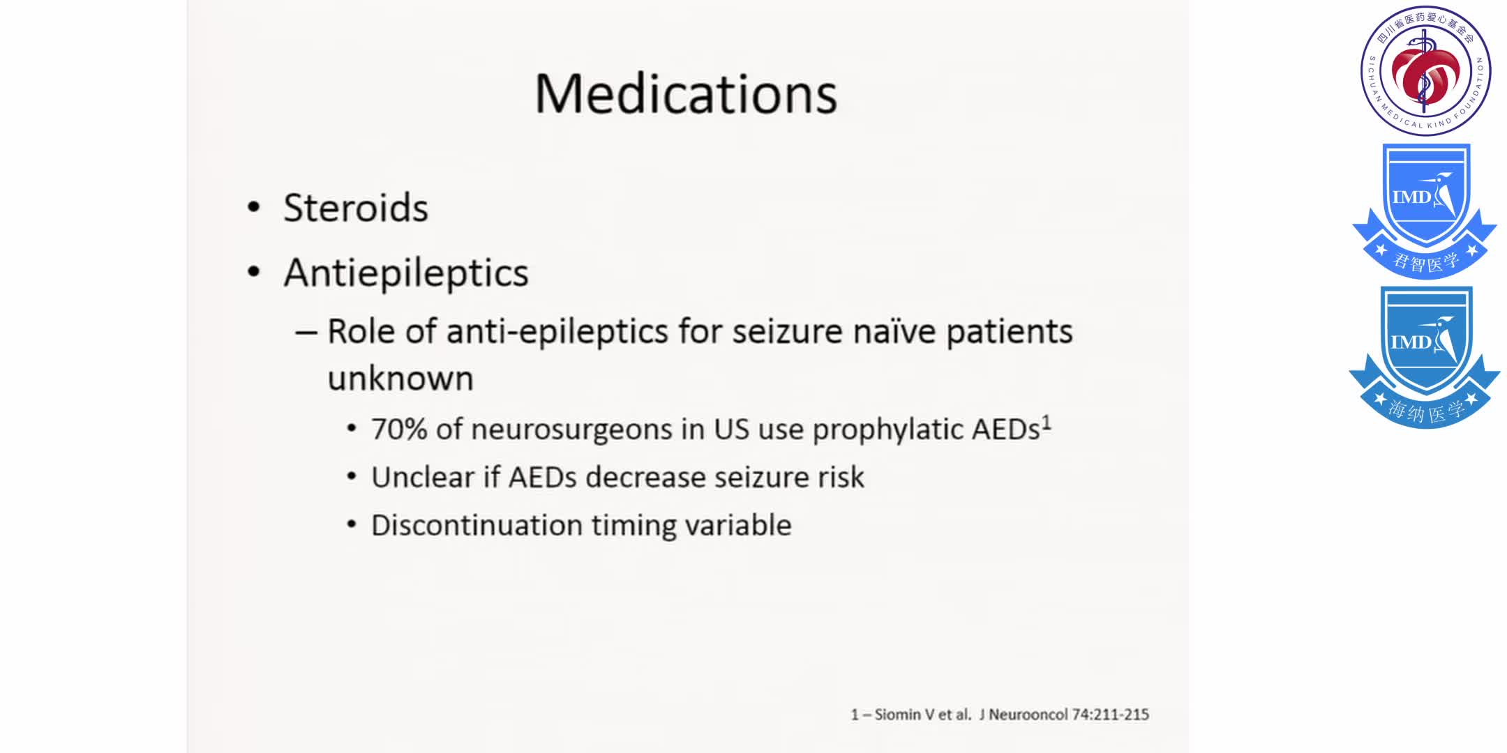 Initial Treatment, Including Scenarios Requiring Urgent and Multi-disciplinary Management for Primary Brain Tumors 7