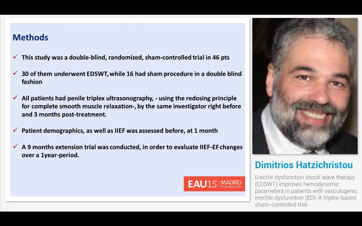 Erectile dysfunction shock wave therapy (EDSWT) improves ..-