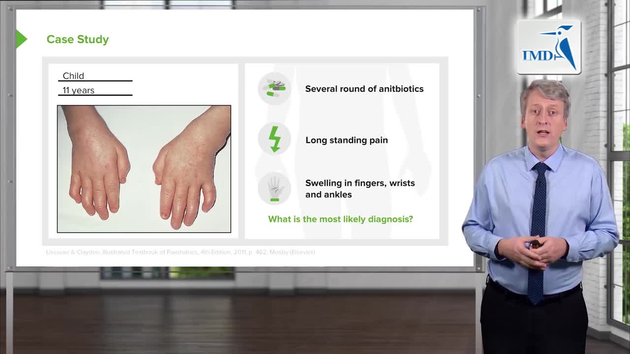 2018年第1讲（总第27讲）幼年特发性关节炎（JIA）病理及临床表现