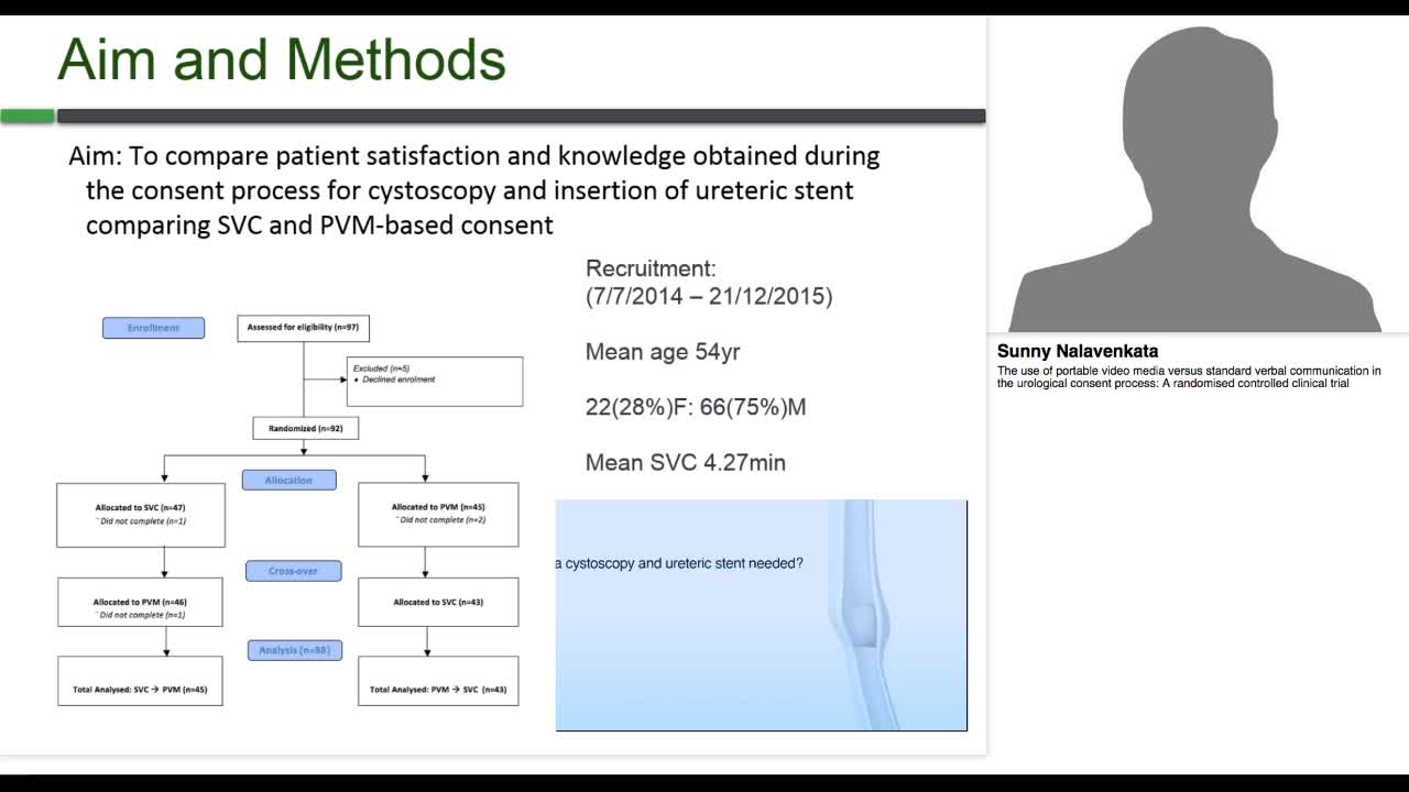 The use of portable video media versus standard verbal co-