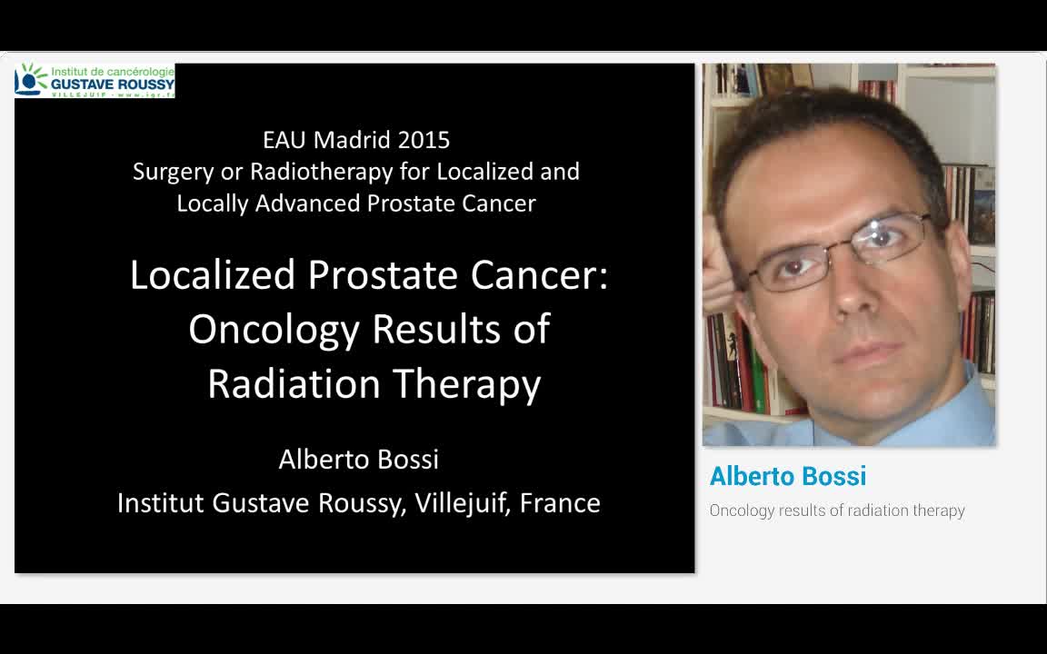 Oncology results of radiation therapy