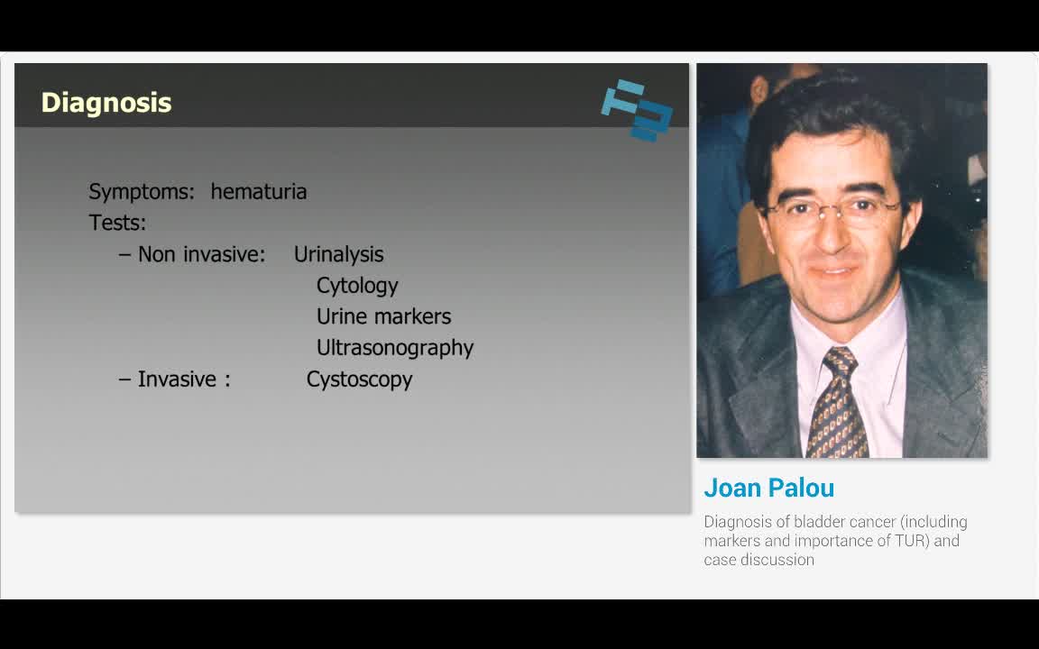 Diagnosis of bladder cancer (including markers and import..-