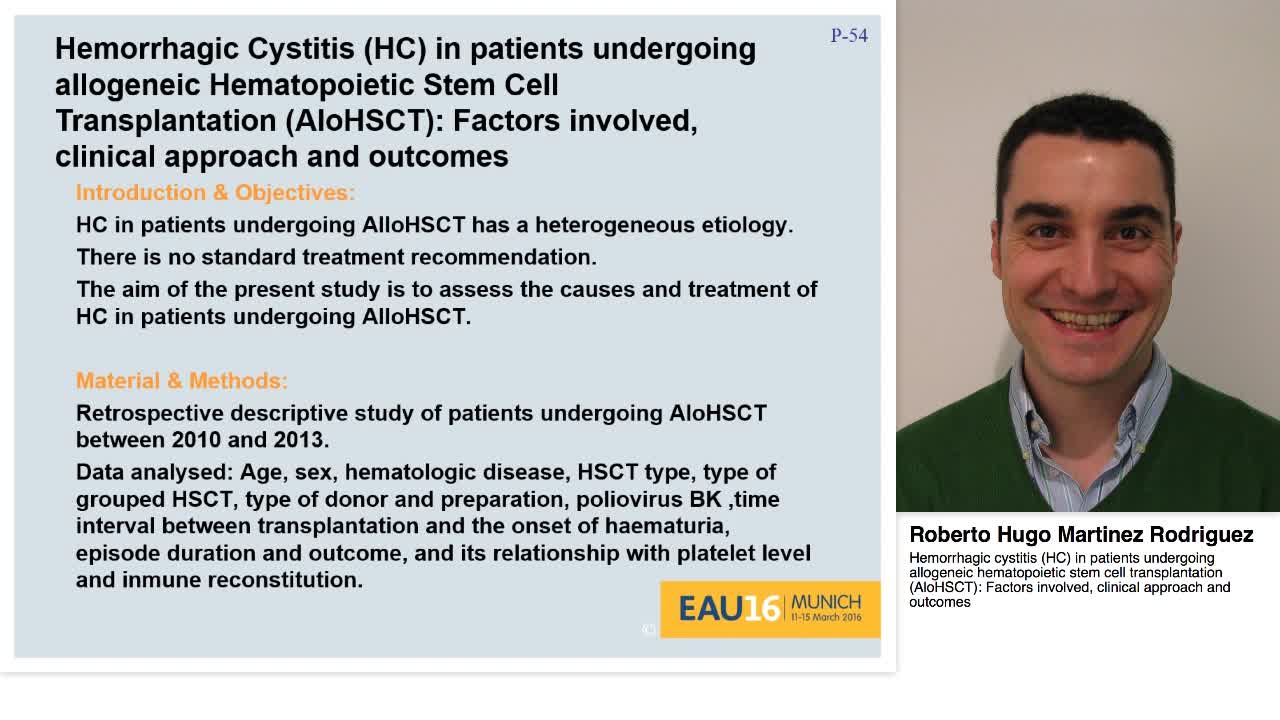 Hemorrhagic cystitis (HC) in patients undergoing allogene-