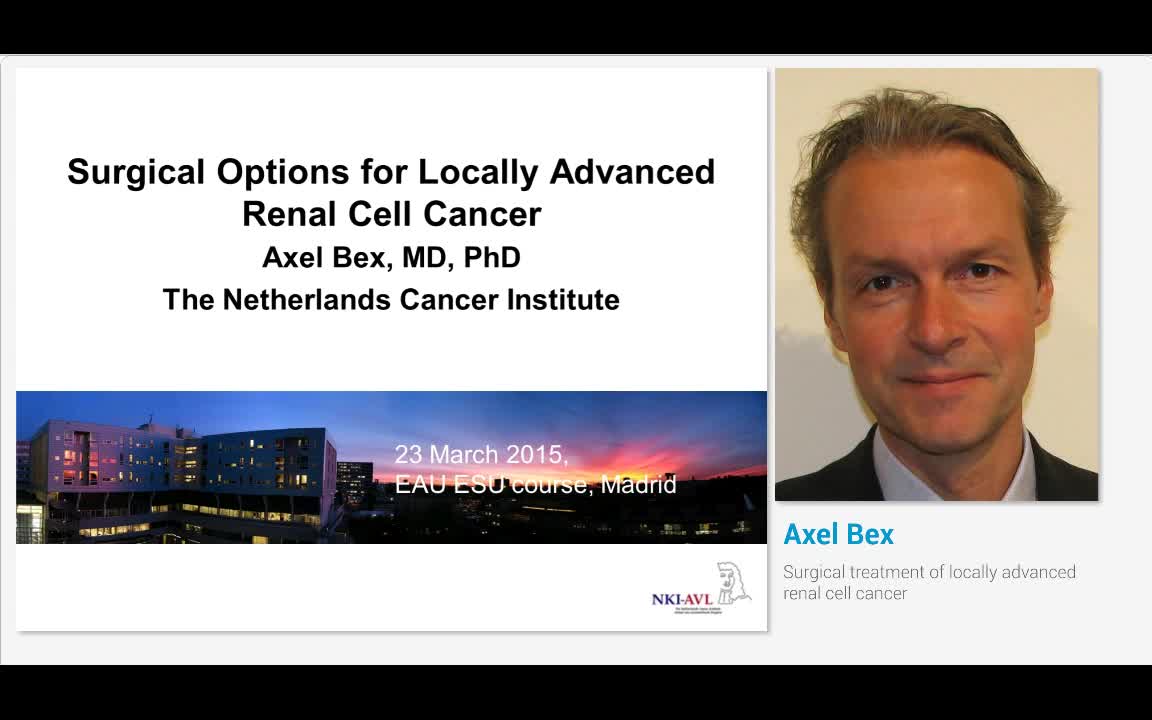 Surgical treatment of locally advanced renal cell cancer