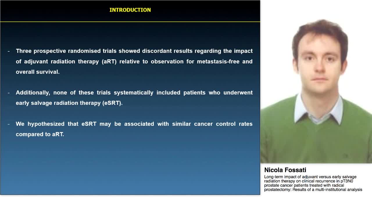 Long-term impact of adjuvant versus early salvage radiati-