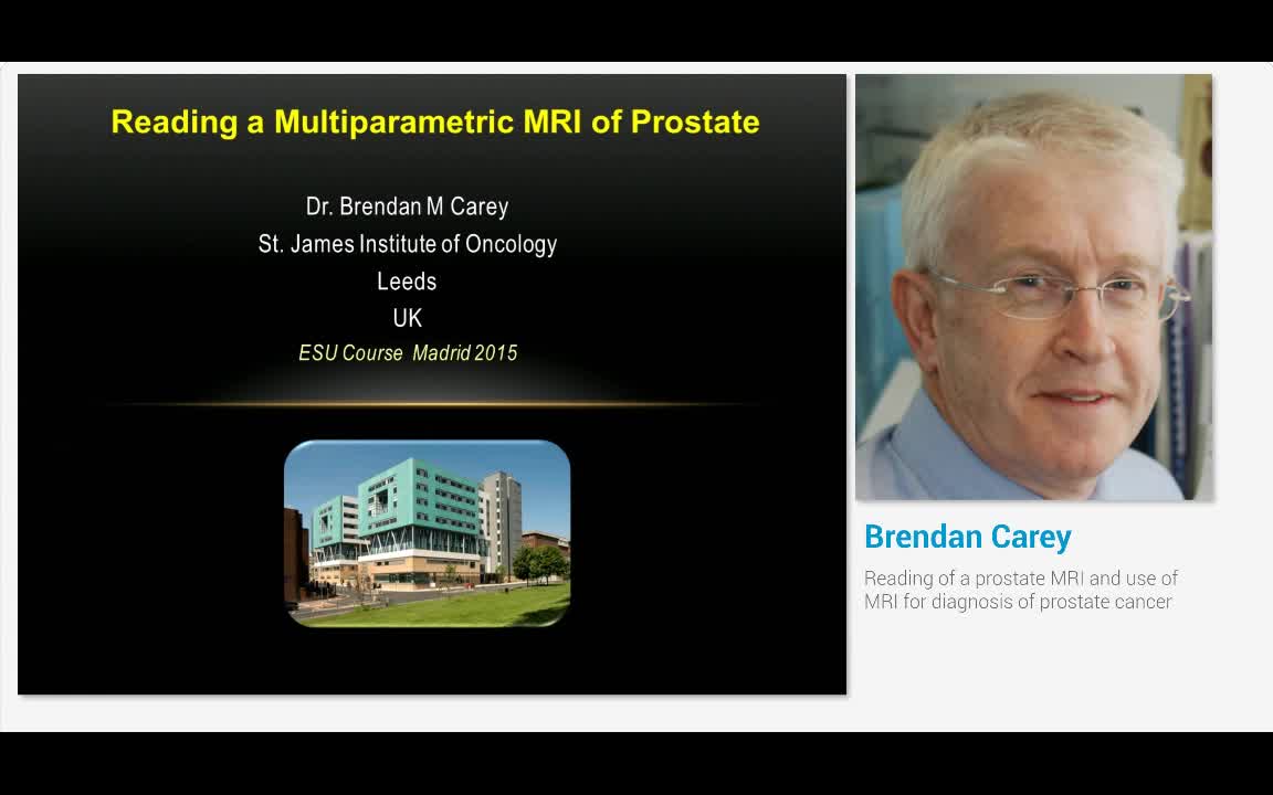 Reading of a prostate MRI and use of MRI for diagnosis of..-