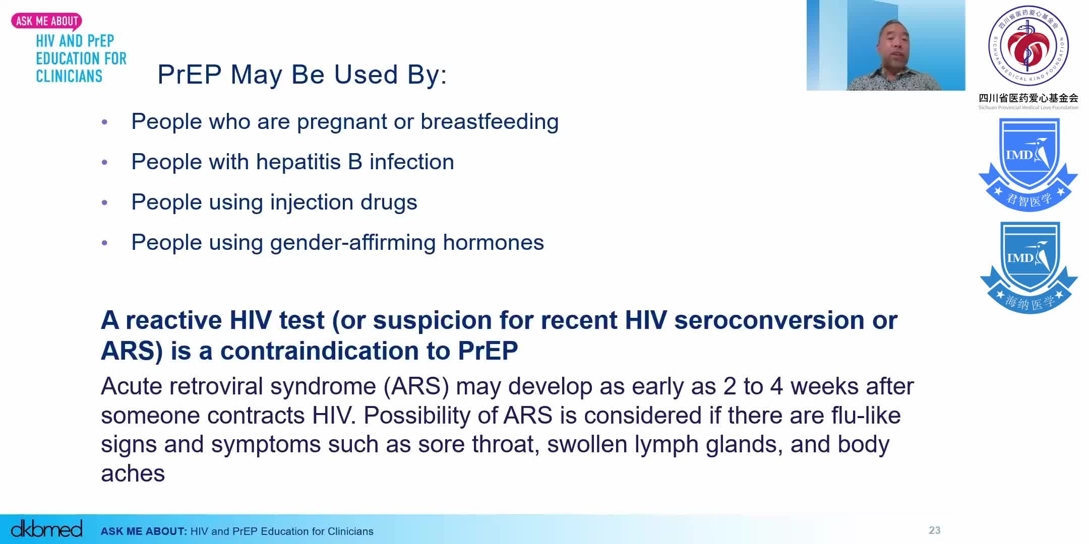 Ask Me About HIV PrEP Education for Clinicians in the Philippine 1-3