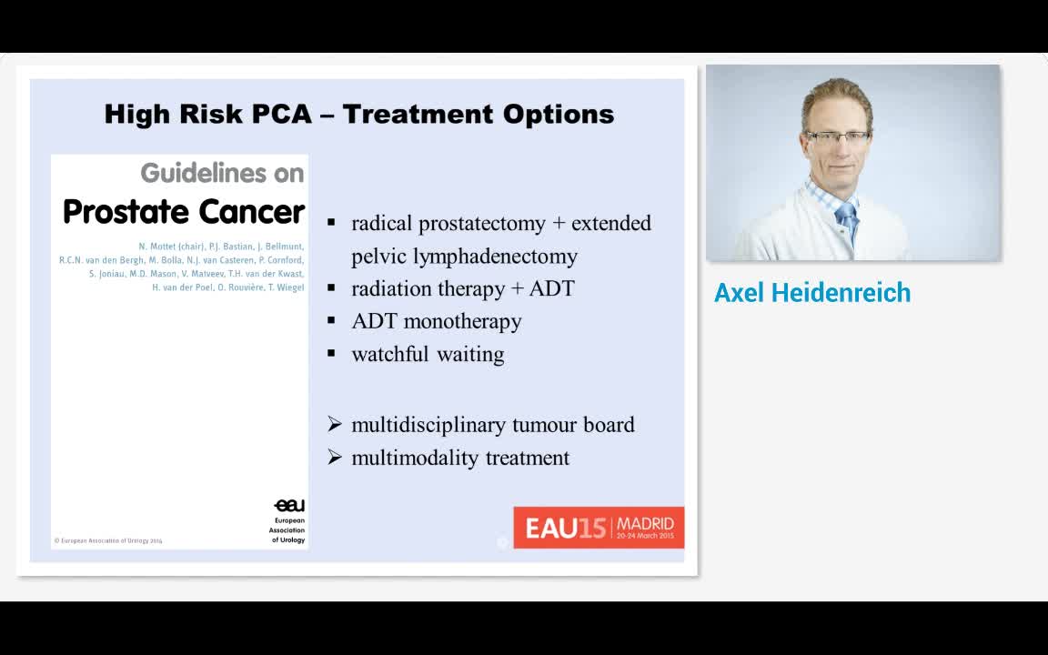 Surgery or radiotherapy, Treatment decisions for the high..-