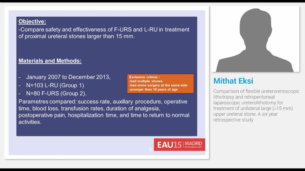 Comparison of flexible ureterorenoscopic lithotripsy and ..-