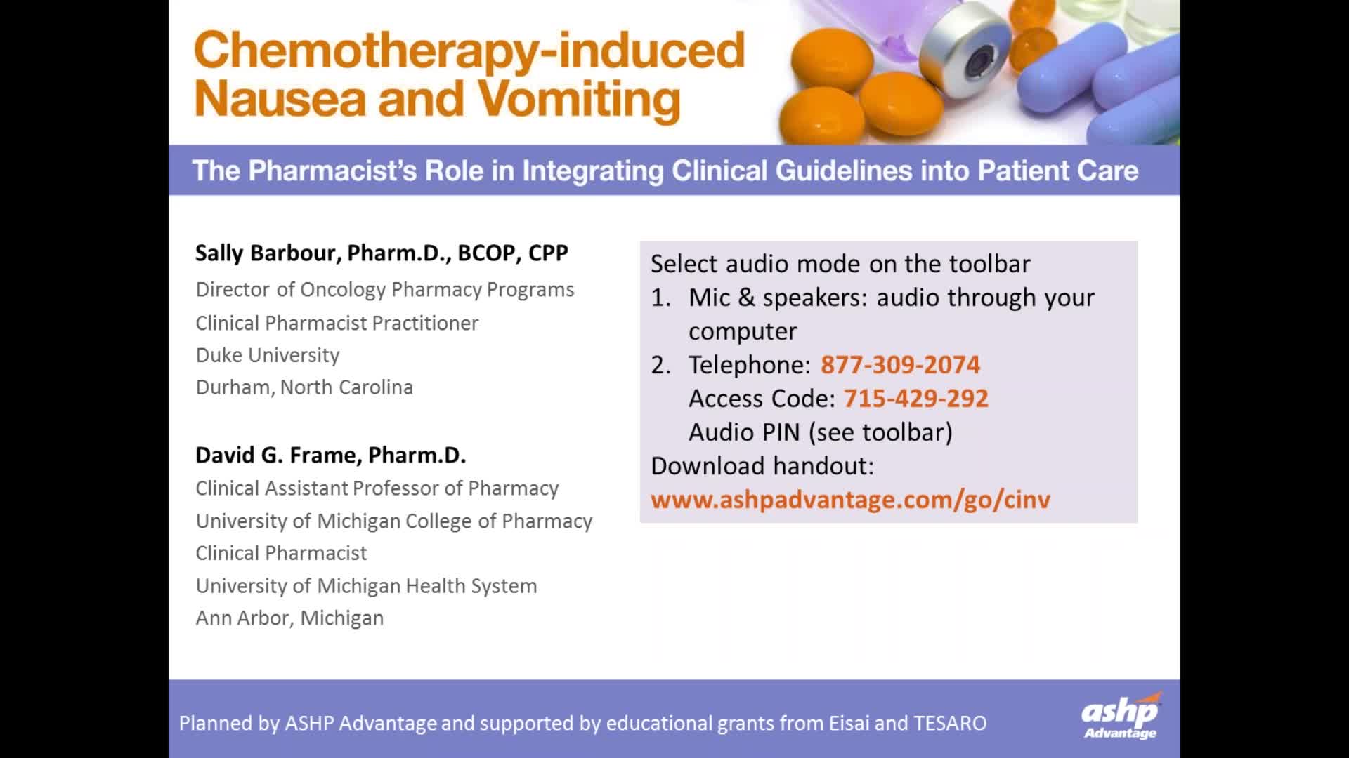 8.化疗引起的恶心和呕吐,u药剂师在将临床指南纳入护理中的作用