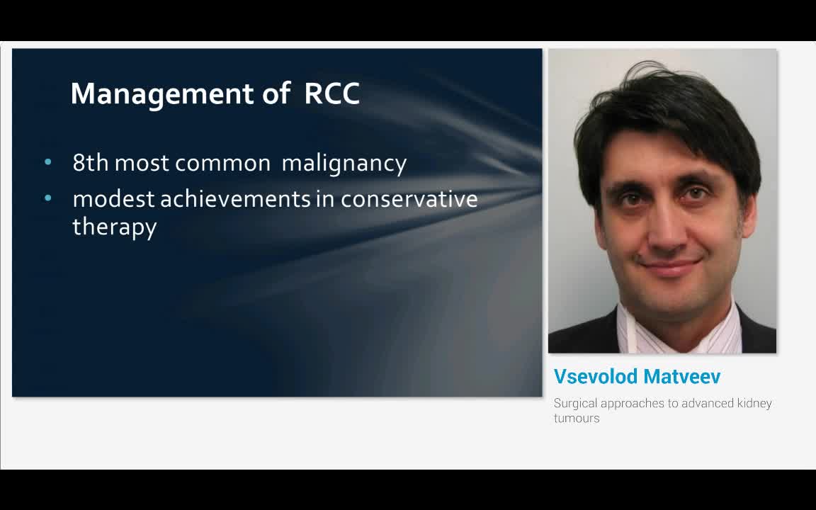 Surgical approaches to advanced kidney tumours