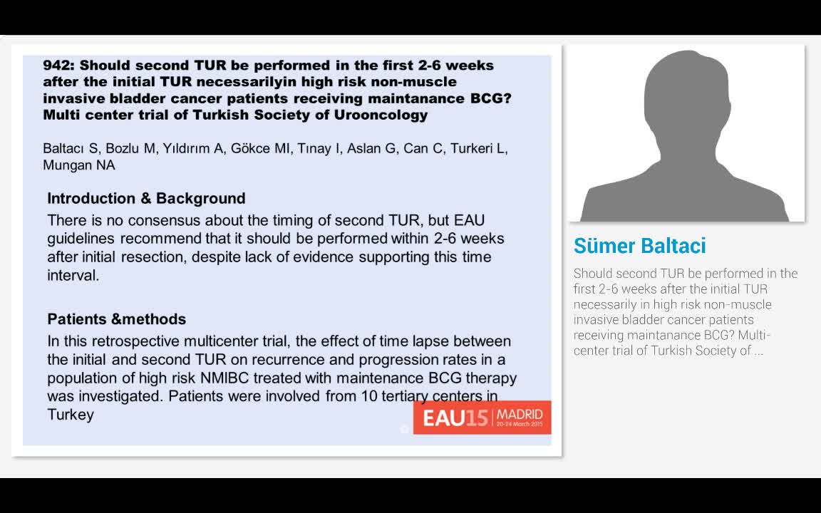 Should second TUR be performed in the first 2-6 weeks aft..-
