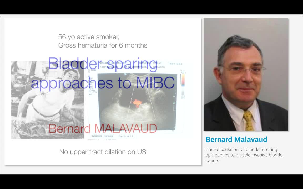 Case discussion on bladder sparing approaches to muscle i..-