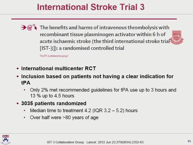 急性卒中的争议2