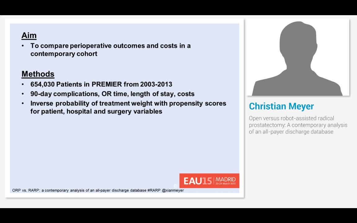 Open versus robot-assisted radical prostatectomy, A conte..-