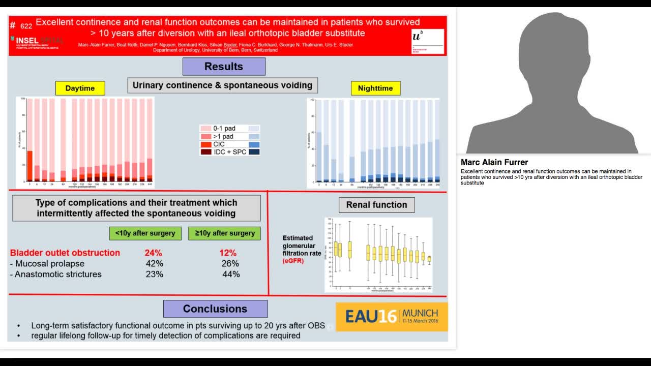 Excellent continence and renal function outcomes can be m-