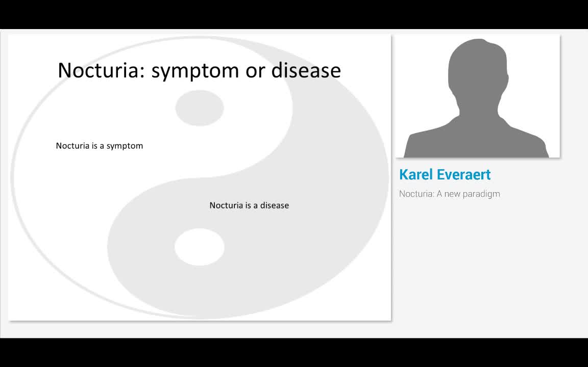Nocturia, A new paradigm
