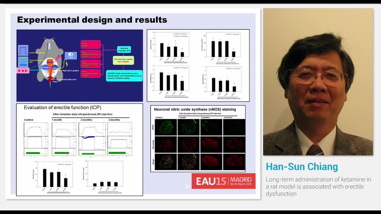 Long-term administration of ketamine in a rat model is as..-