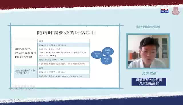 吴垠-多发性骨髓瘤的疗效评估