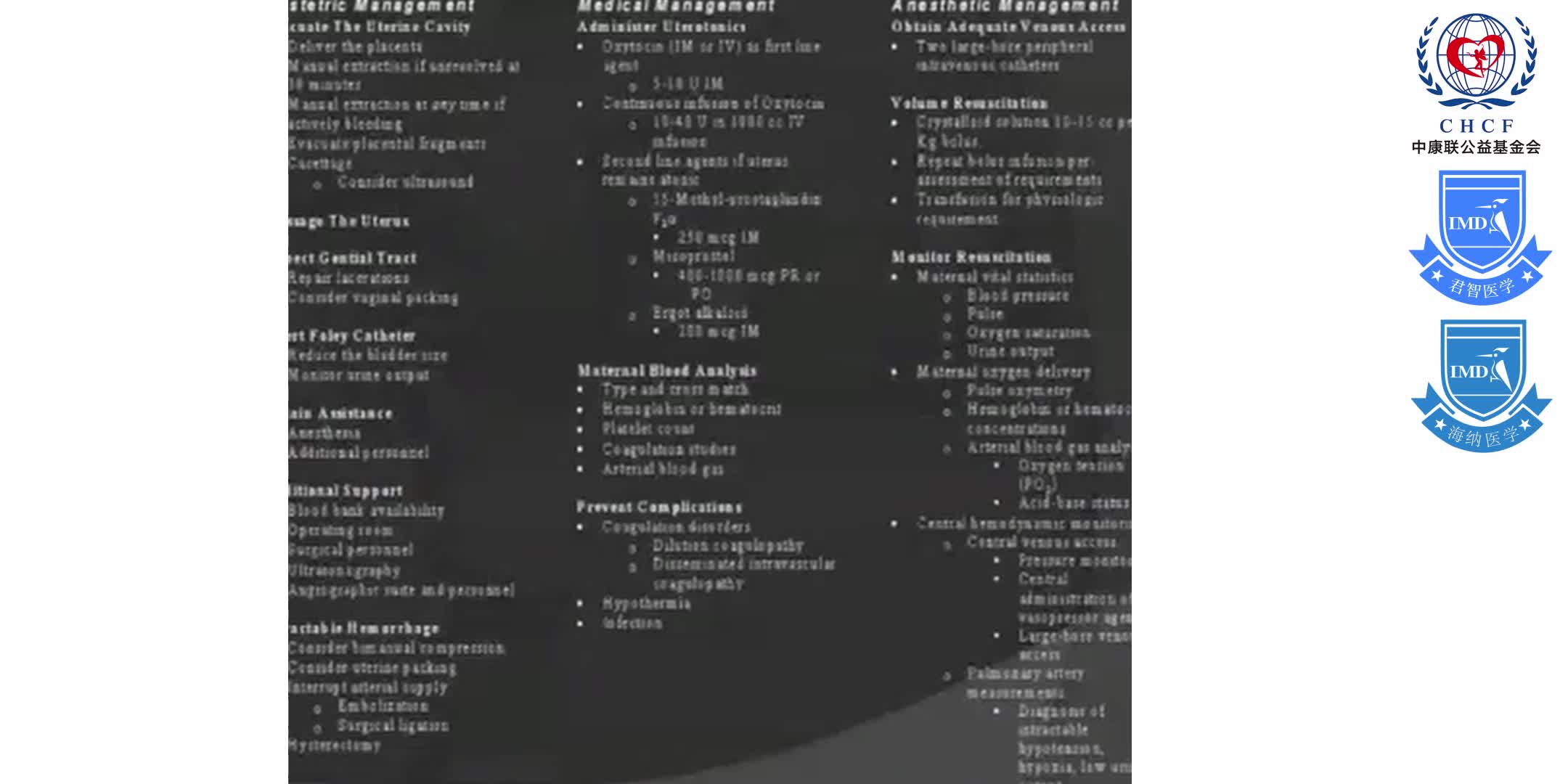 FHA Anesthesia CME Rounds 1-7