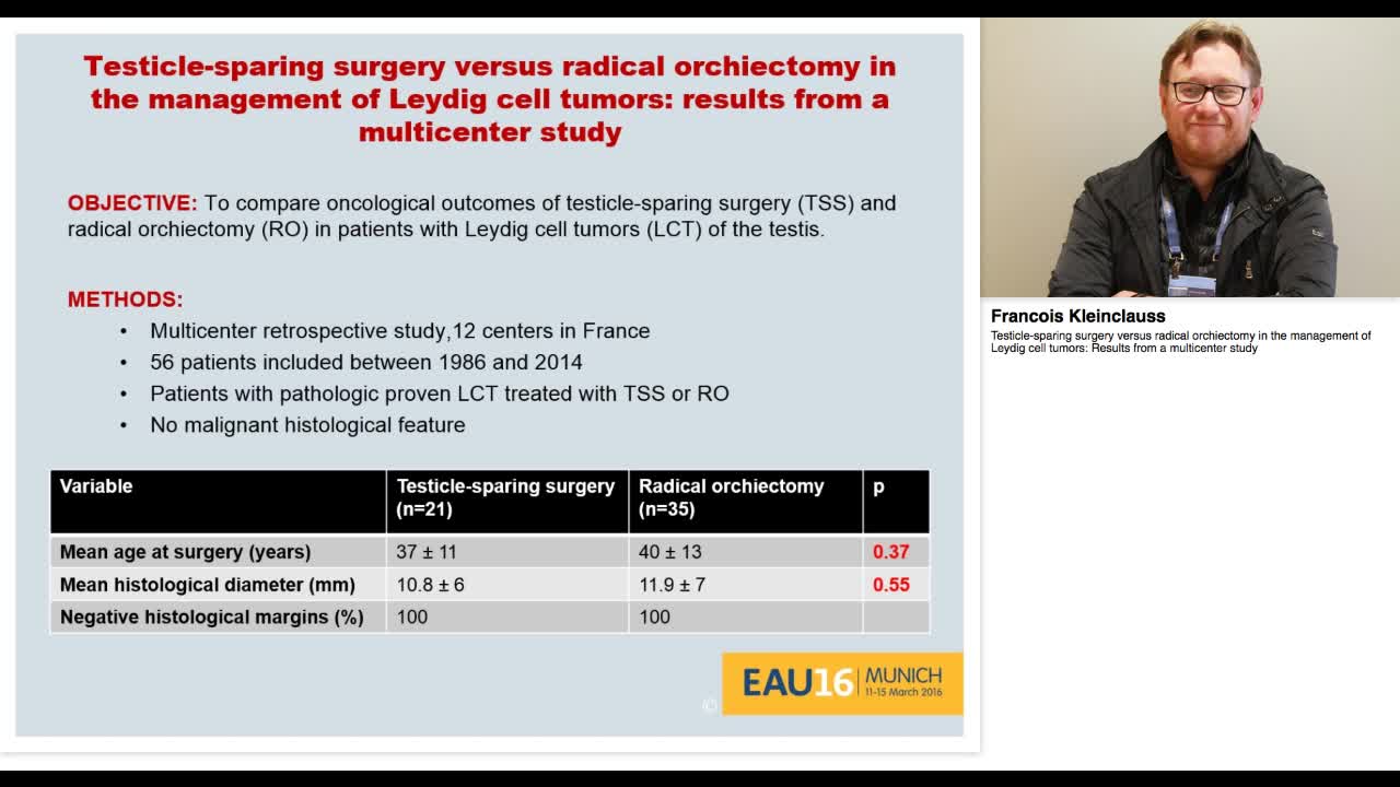Testicle-sparing surgery versus radical orchiectomy in th-