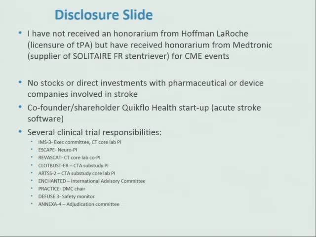 Neurothrombectomy for Acute Ischemic Stroke