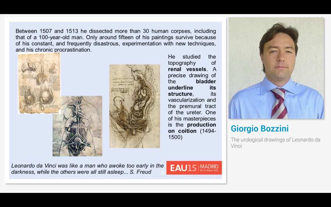 The urological drawings of Leonardo da Vinci