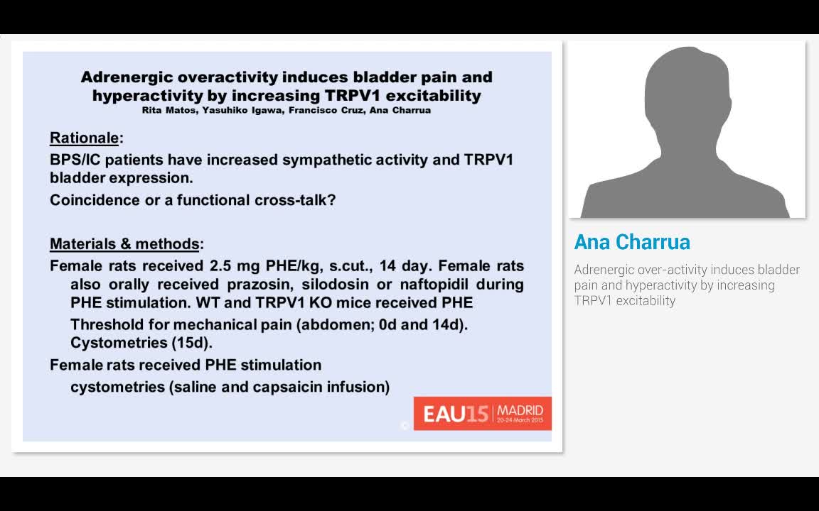 Adrenergic over-activity induces bladder pain and hyperac..-