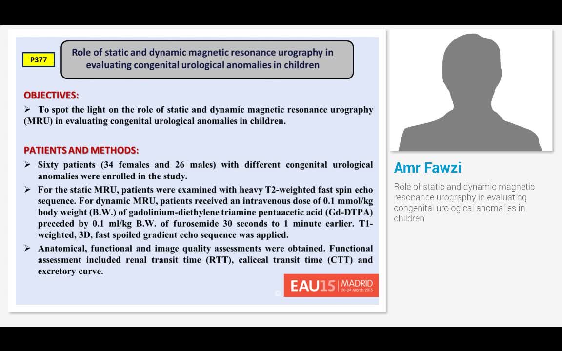 Role of static and dynamic magnetic resonance urography i..-
