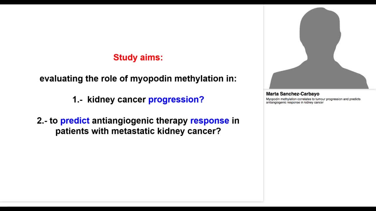 Myopodin methylation correlates to tumour progression and-