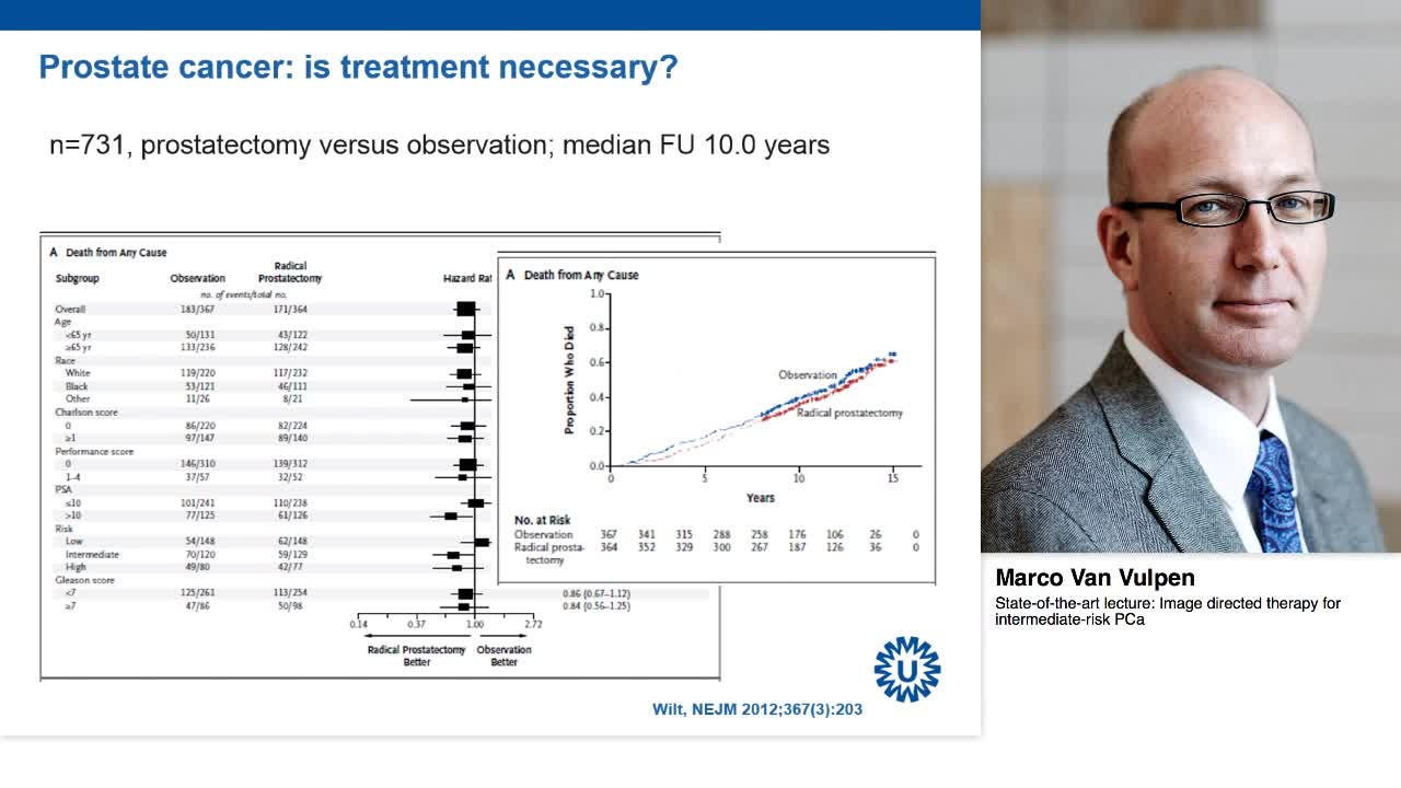 Image directed therapy for intermediate-risk PCa