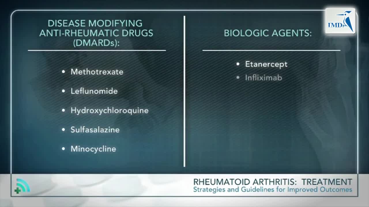 类风湿关节炎治疗策略和改善预后指南（1）