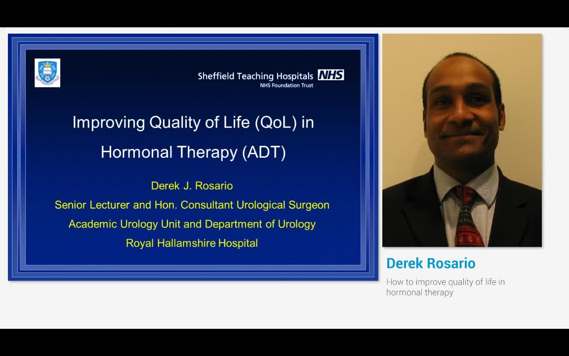 How to improve quality of life in hormonal therapy