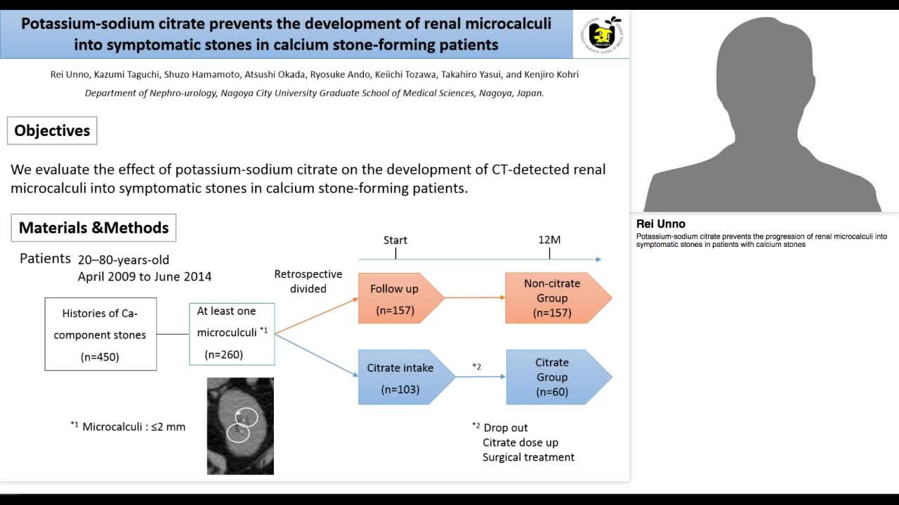 Potassium-sodium citrate prevents the progression of rena-