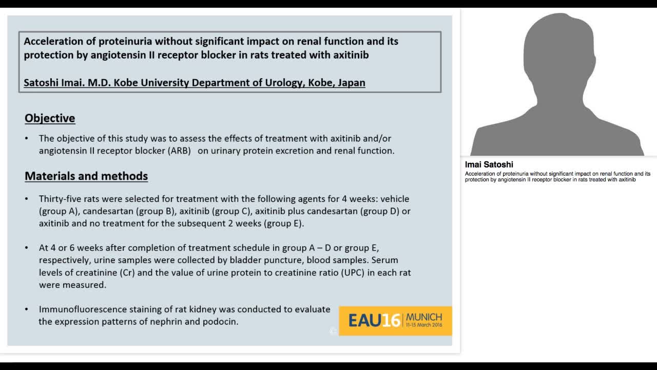 Acceleration of proteinuria without significant impact on-