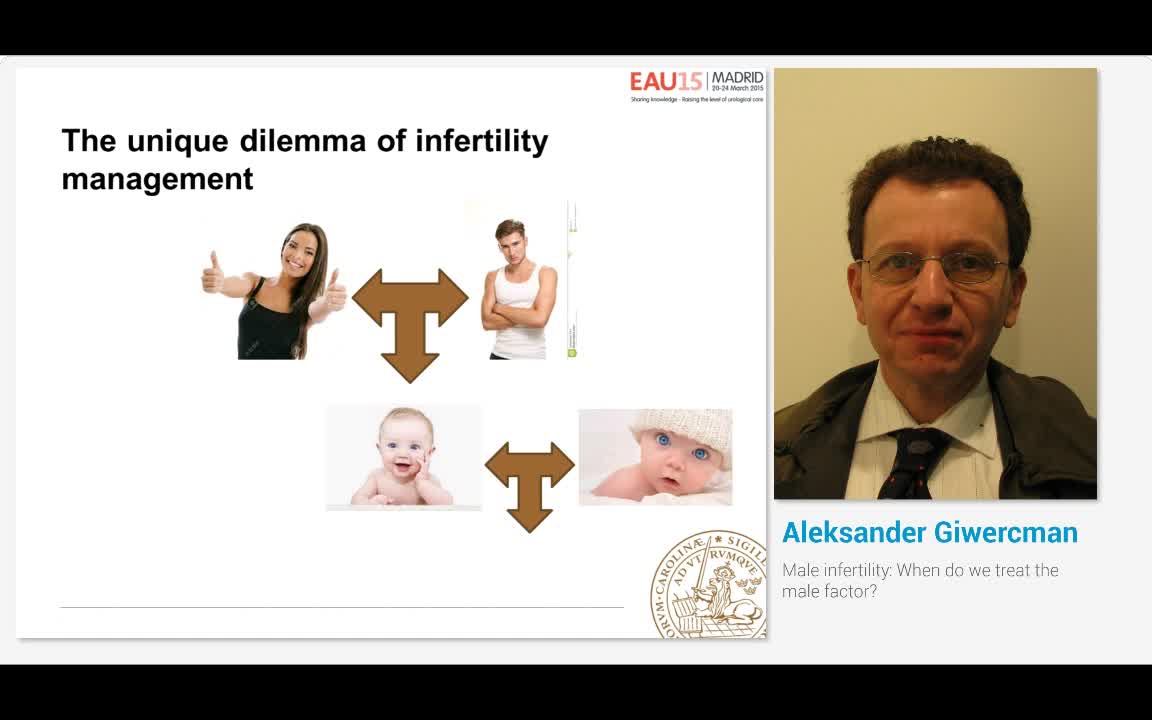 Male infertility, When do we treat the male factor