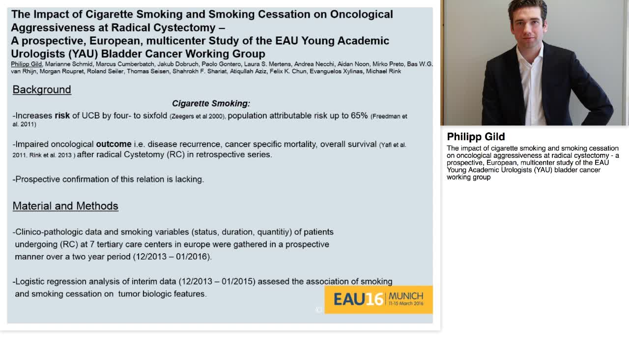 The impact of cigarette smoking and smoking cessation on -