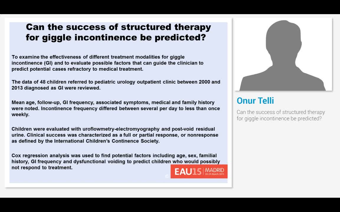 Can the success of structured therapy for giggle incontin..-