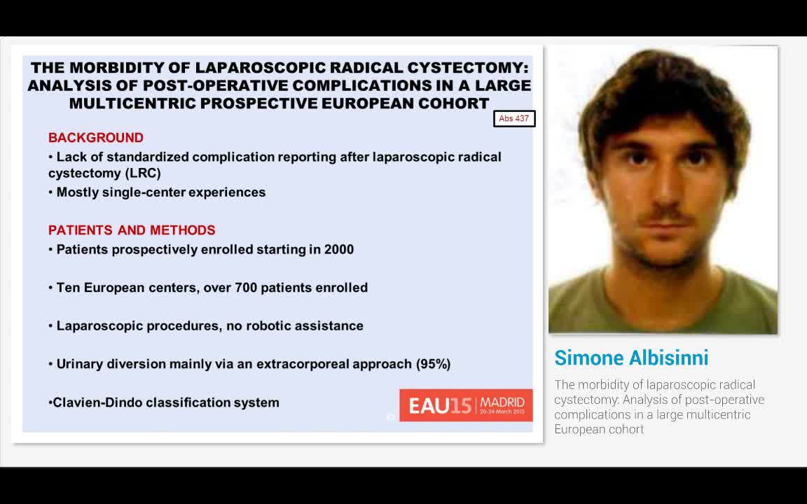 The morbidity of laparoscopic radical cystectomy, Analysi..-