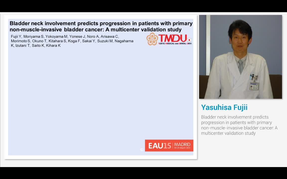 Bladder neck involvement predicts progression in patients..-