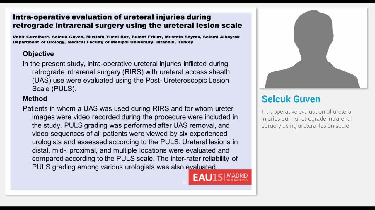 Intraoperative evaluation of ureteral injuries during ret..-