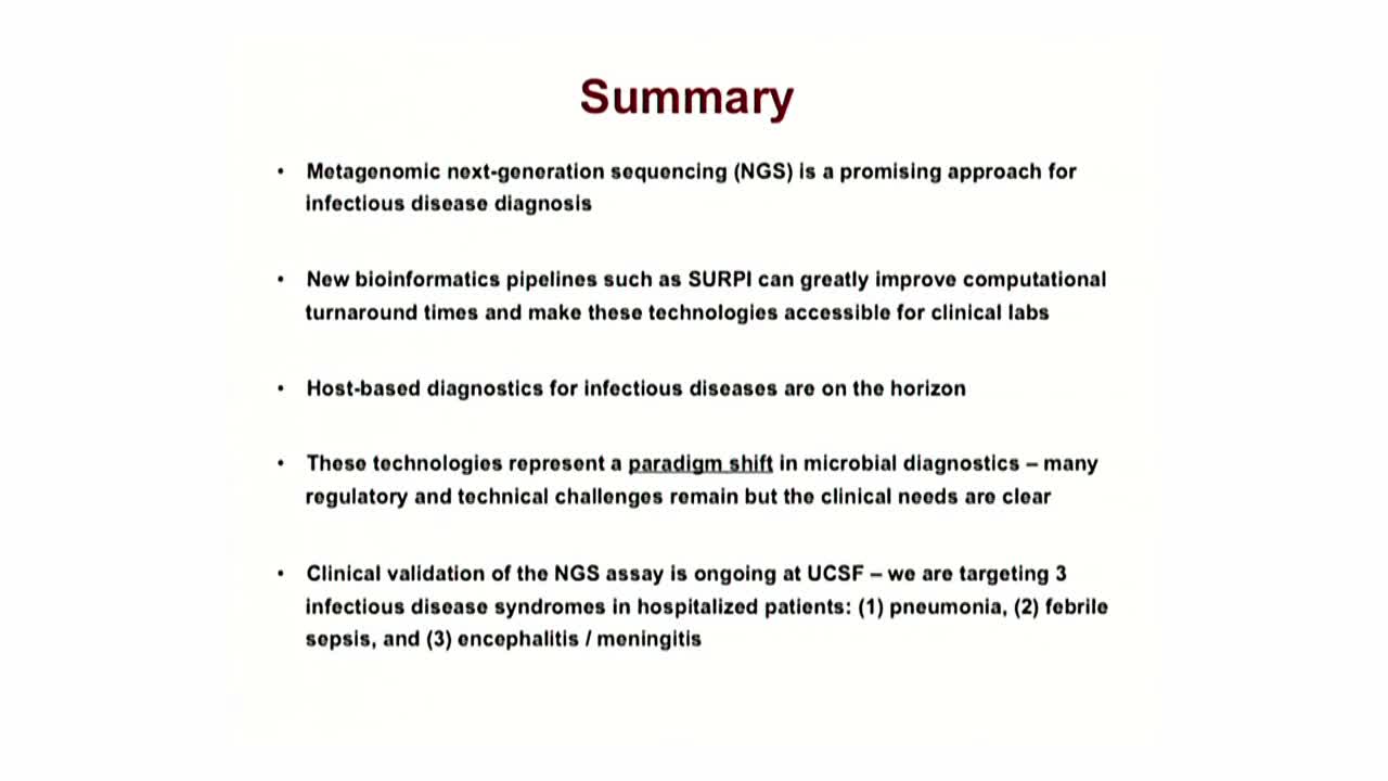 下一代诊断传染病的测序方法（11）