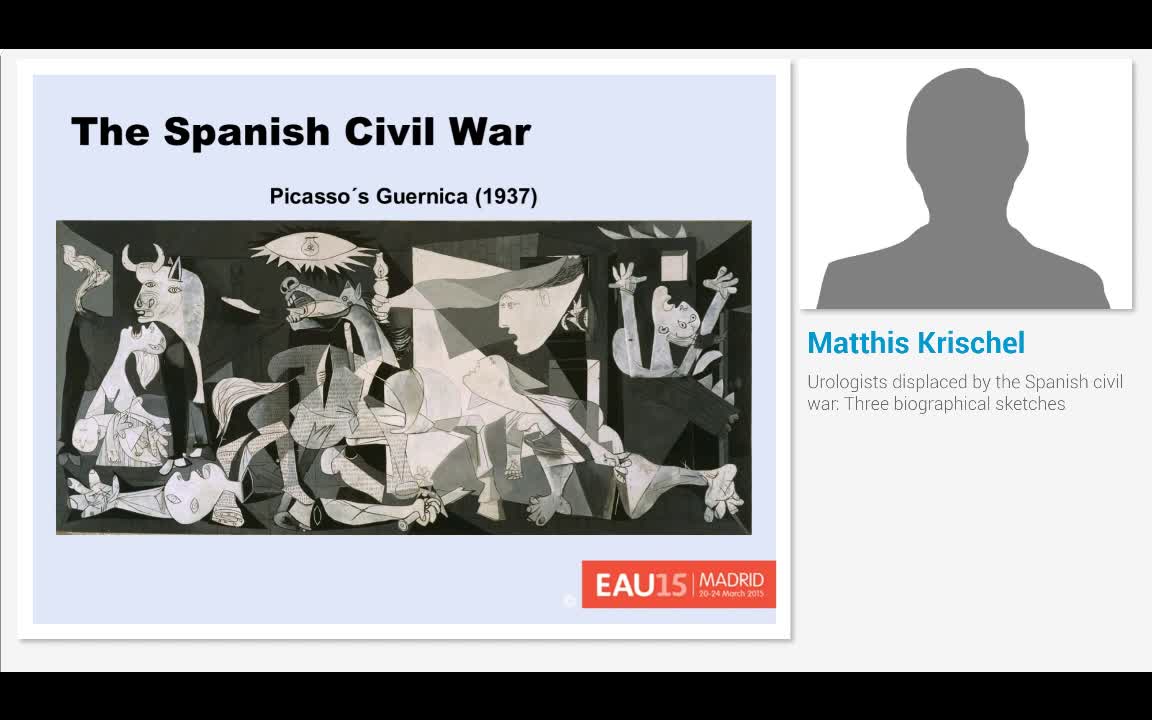 Urologists displaced by the Spanish civil war, Three biog..-