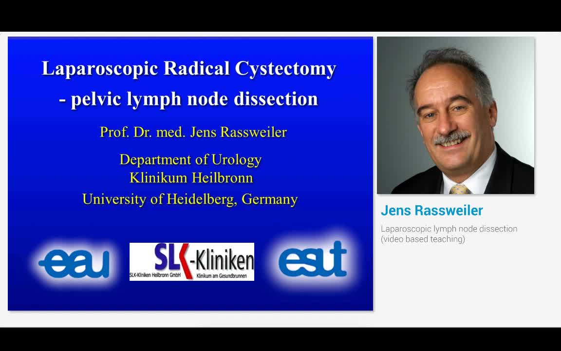 Laparoscopic lymph node dissection (video based teaching)