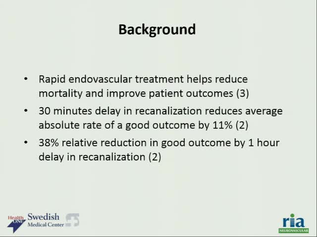 Time is Brain Standardized Neuro-Interventional Thrombectomy  Protocols Lead to Faster Recanalization Times 