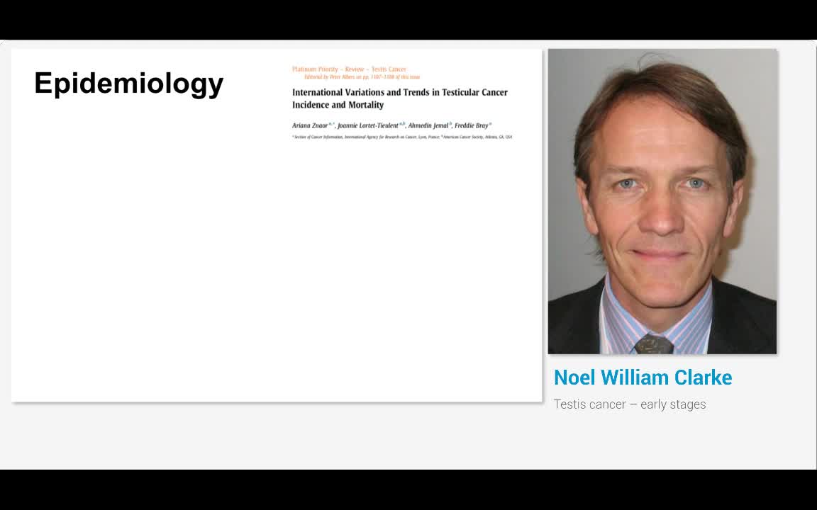 Testis cancer - early stages
