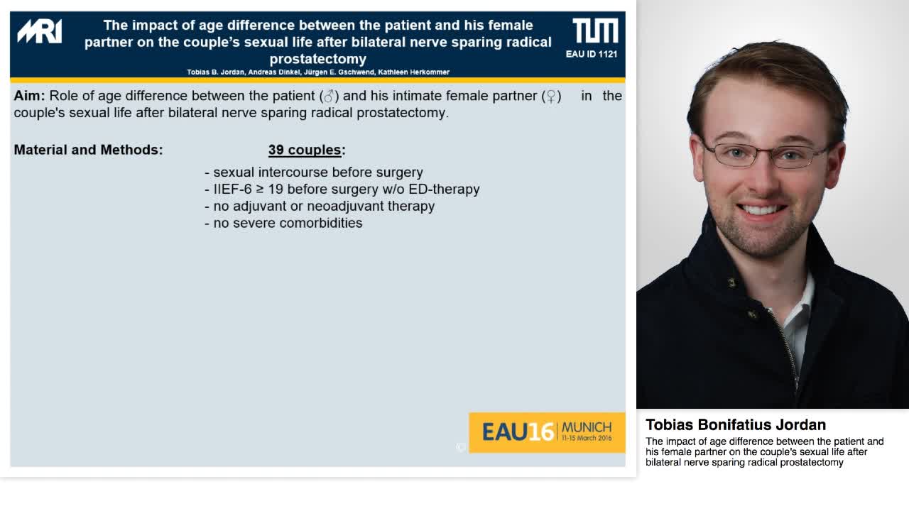 The impact of age difference between the patient and his -