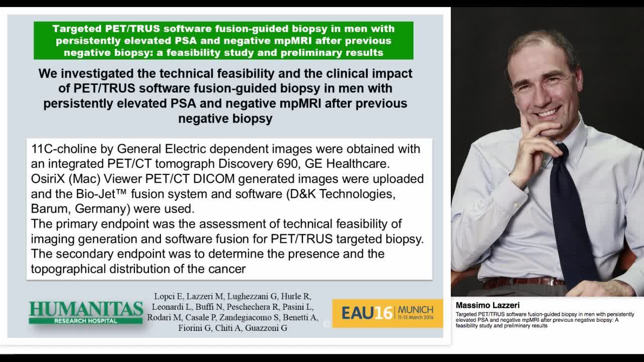 Targeted PET-TRUS software fusion-guided biopsy in men wi-