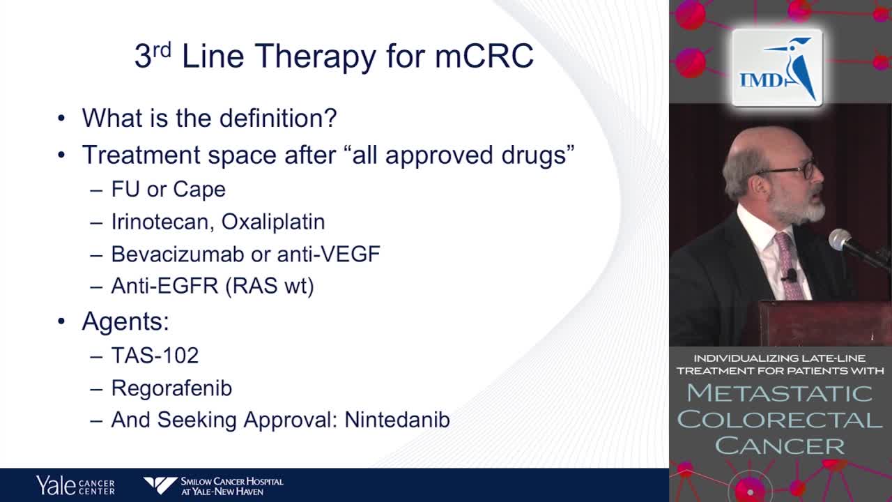 《消化科》2018年第7讲（总第32讲）个性化治疗转移性结直肠癌管理第三线药物毒性（1）